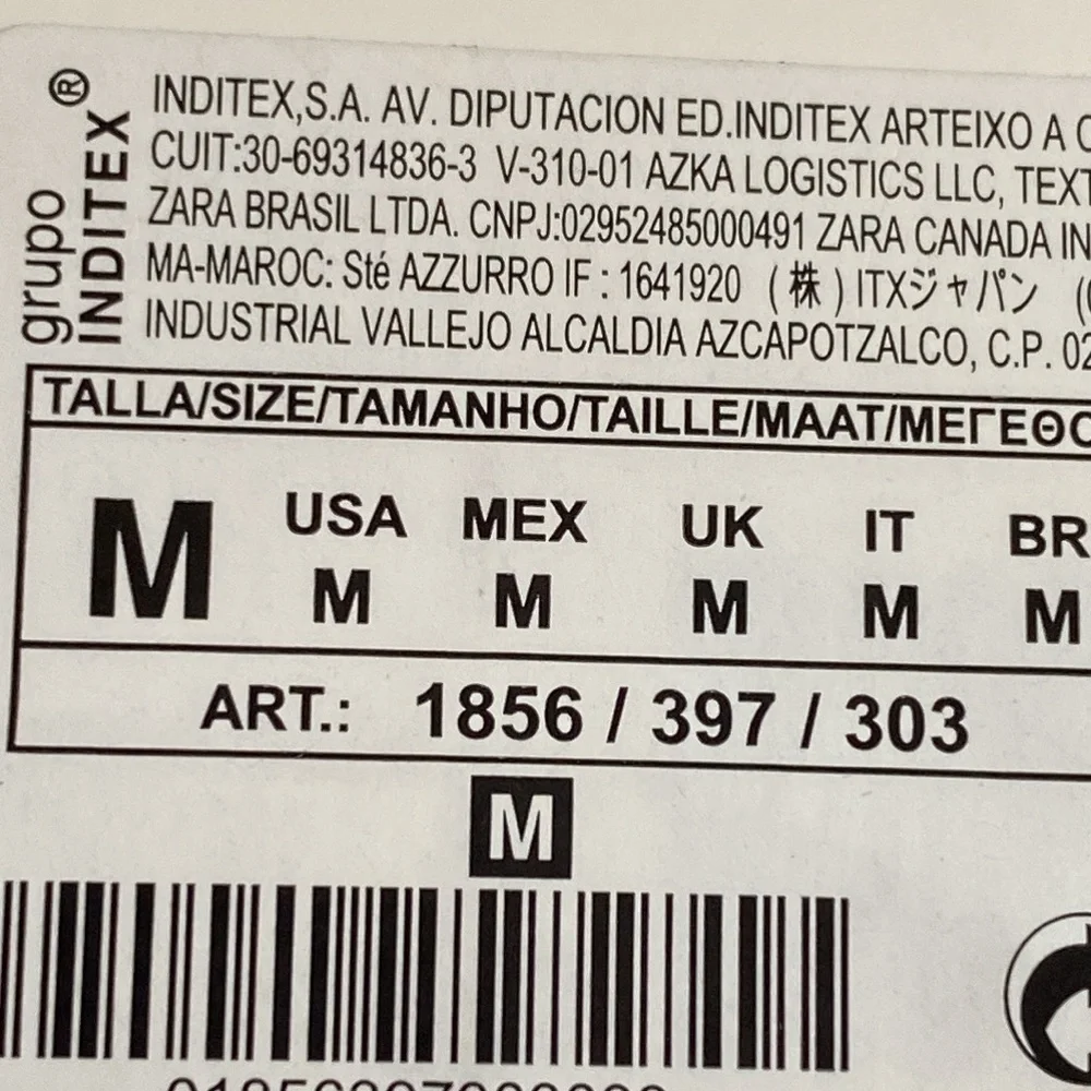 NWT. Zara Golden Circular Shape Metallic Earrings with Jewel Appliqués. - Picture 7 of 7